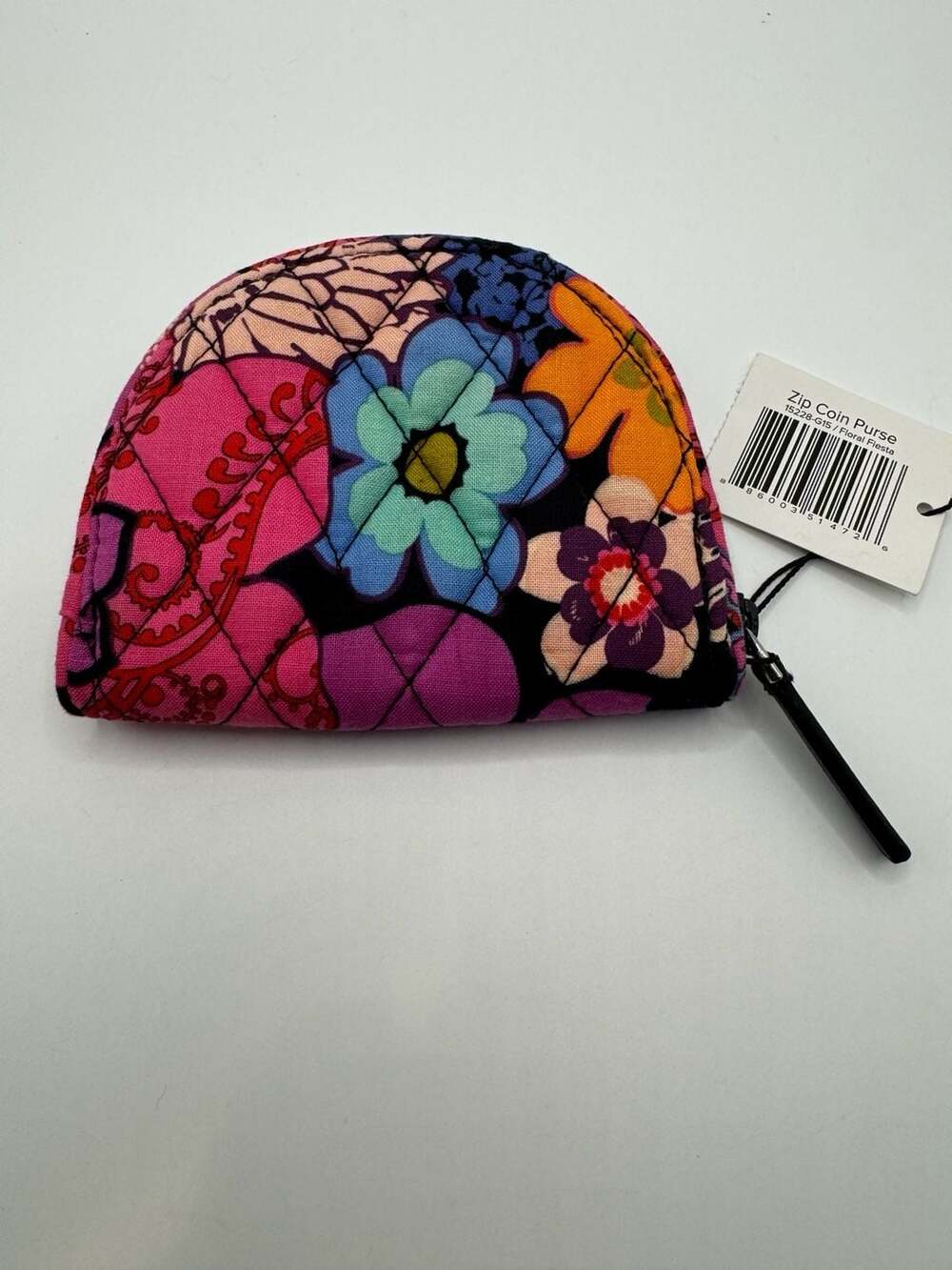 Vera Bradley Zip Coin Purse Floral Fiesta